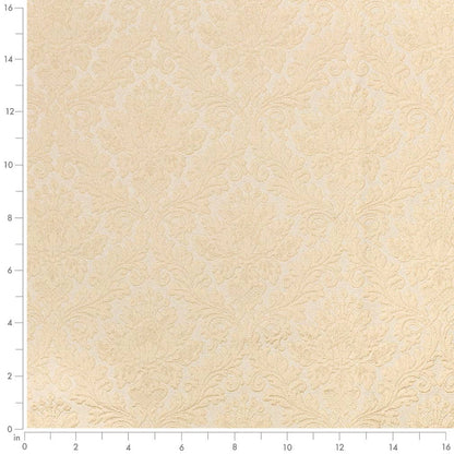 D3566 Damask Cream Damask Beige & Taupe Charlotte Fabrics