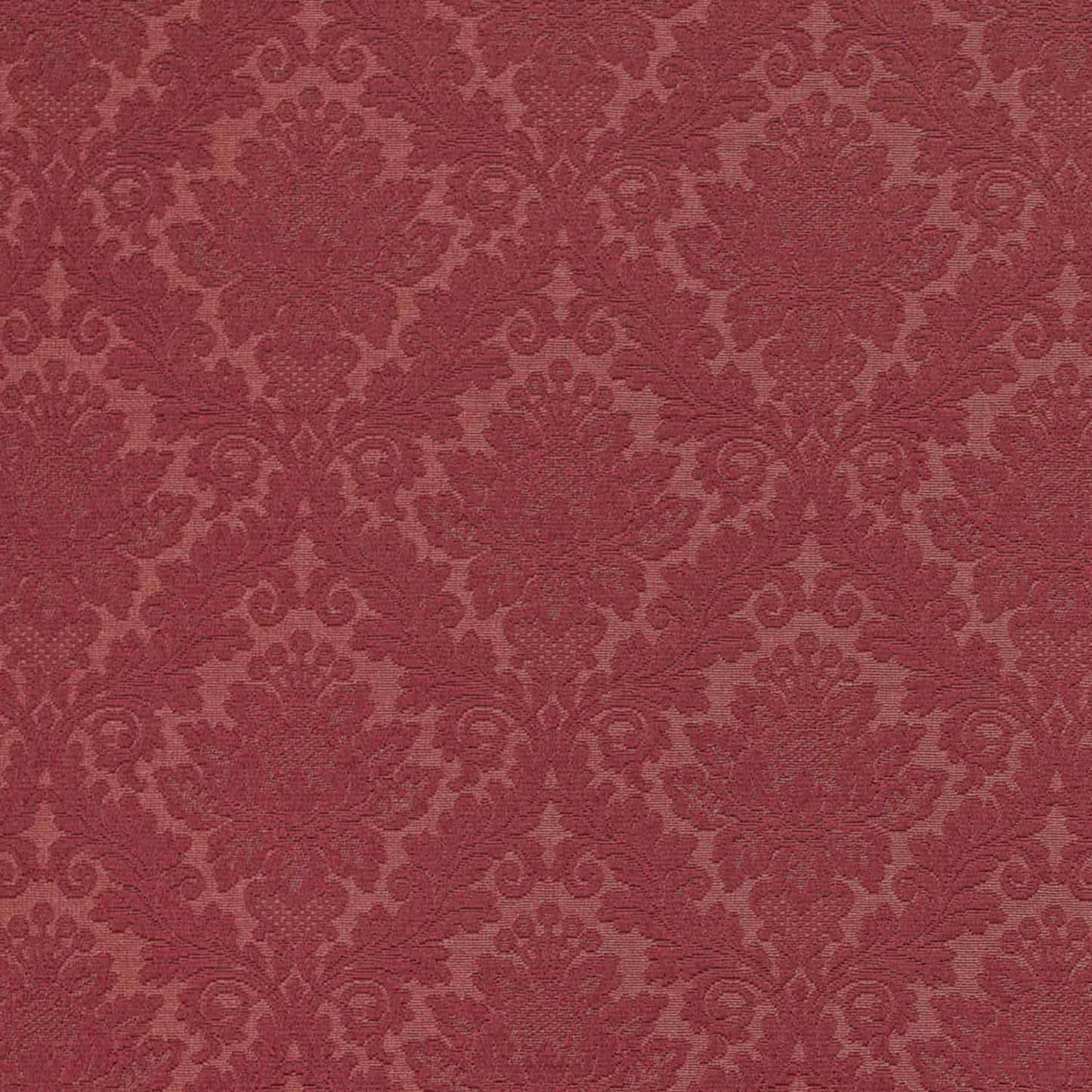 D3567 Damask Red Damask Red & Burgundy Charlotte Fabrics