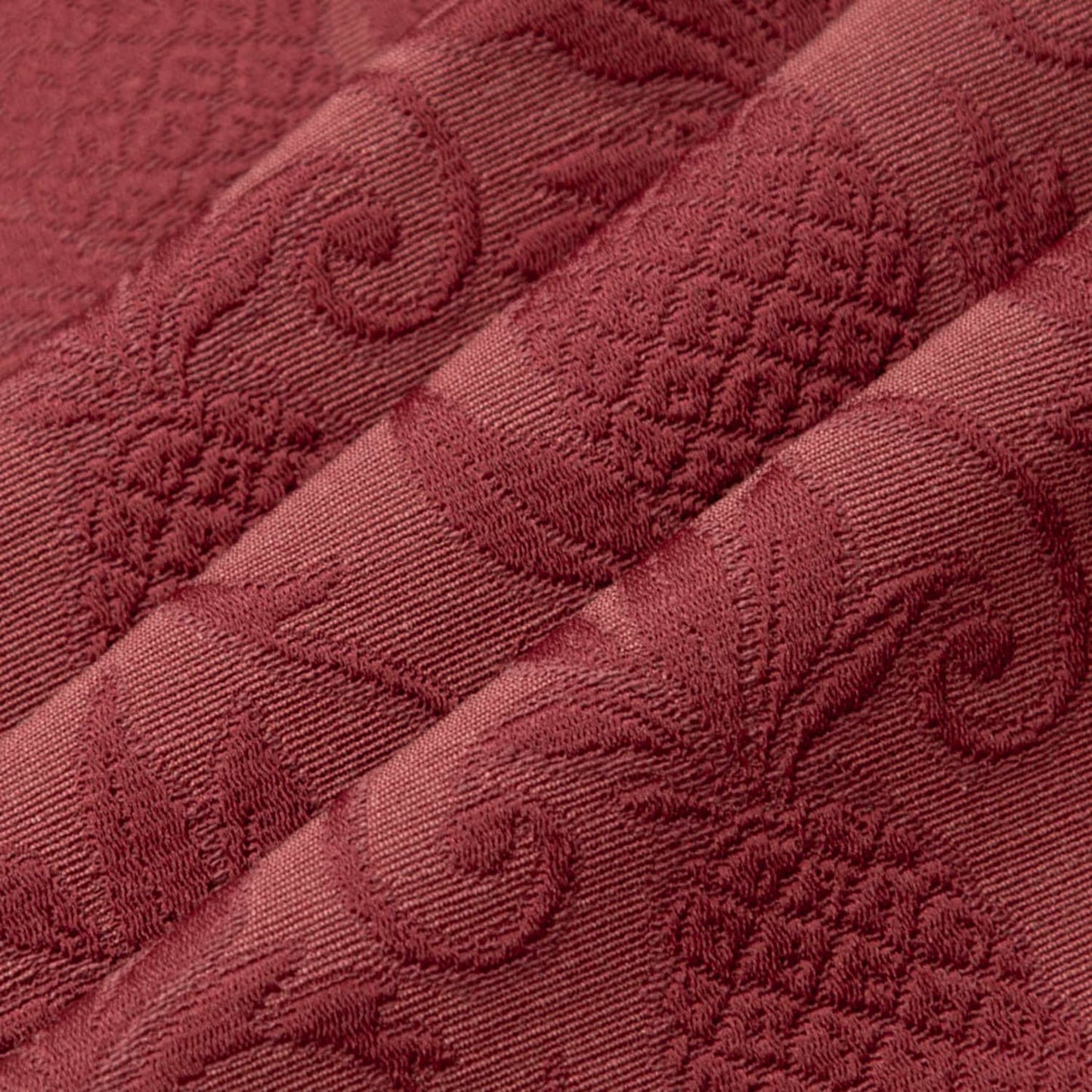 D3574 Damask,Novelty Red Pineapple Red & Burgundy Charlotte Fabrics