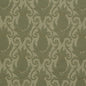 D3577 Damask,Novelty Olive Pineapple Green Charlotte Fabrics