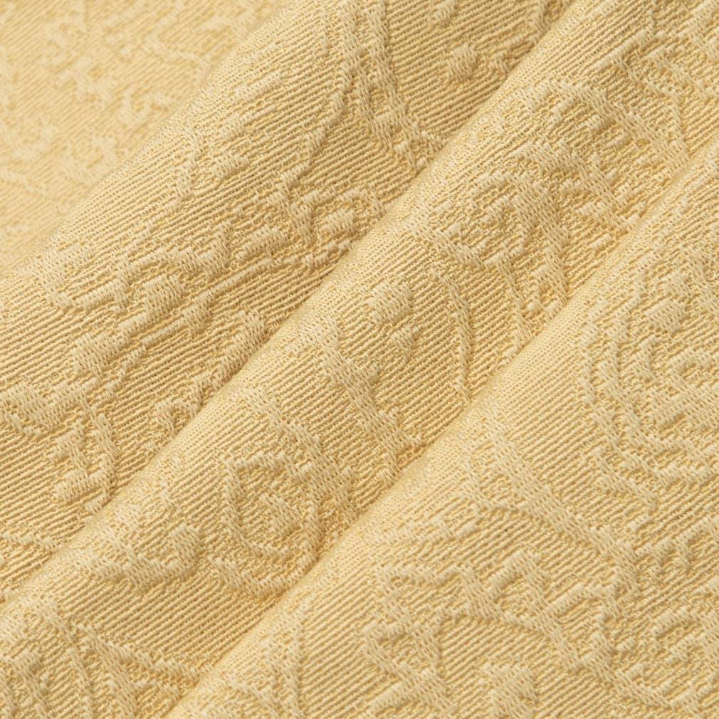 D3578 Paisley Gold Paisley Gold & Yellow Charlotte Fabrics