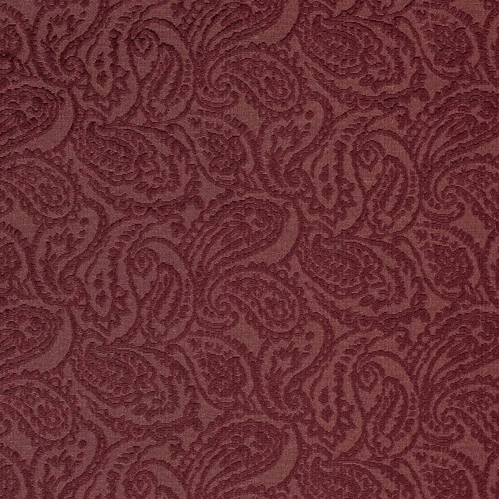 D3579 Paisley Merlot Paisley Red & Burgundy Charlotte Fabrics