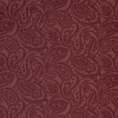 D3579 Paisley Merlot Paisley Red & Burgundy Charlotte Fabrics