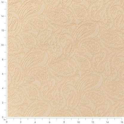 D3580 Paisley Cream Paisley Beige & Taupe Charlotte Fabrics