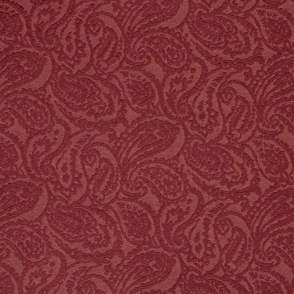 D3581 Paisley Red Paisley Red & Burgundy Charlotte Fabrics