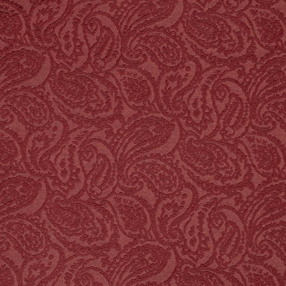 D3581 Paisley Red Paisley Red & Burgundy Charlotte Fabrics