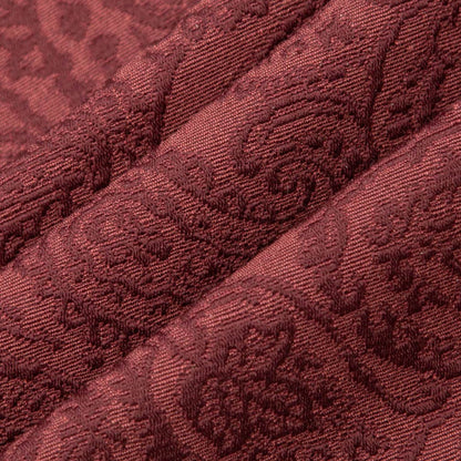 D3581 Paisley Red Paisley Red & Burgundy Charlotte Fabrics