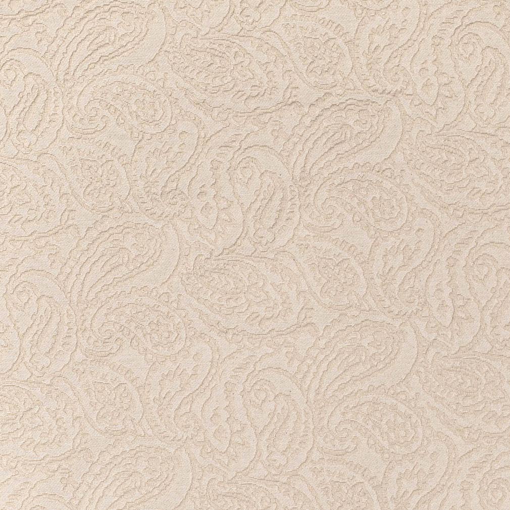 D3583 Paisley Pearl Paisley White & Ivory Charlotte Fabrics