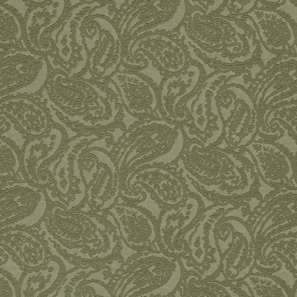 D3584 Paisley Olive Paisley Green Charlotte Fabrics