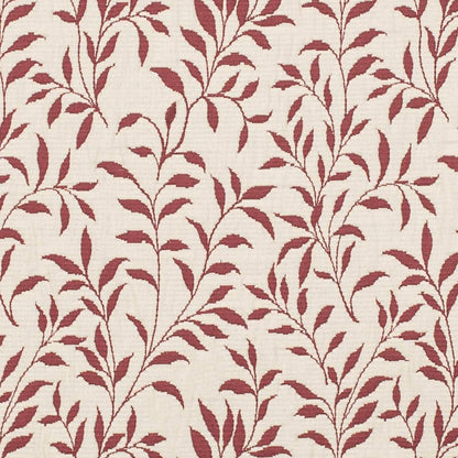 D3585 Leaves Ruby Vine Red & Burgundy Charlotte Fabrics