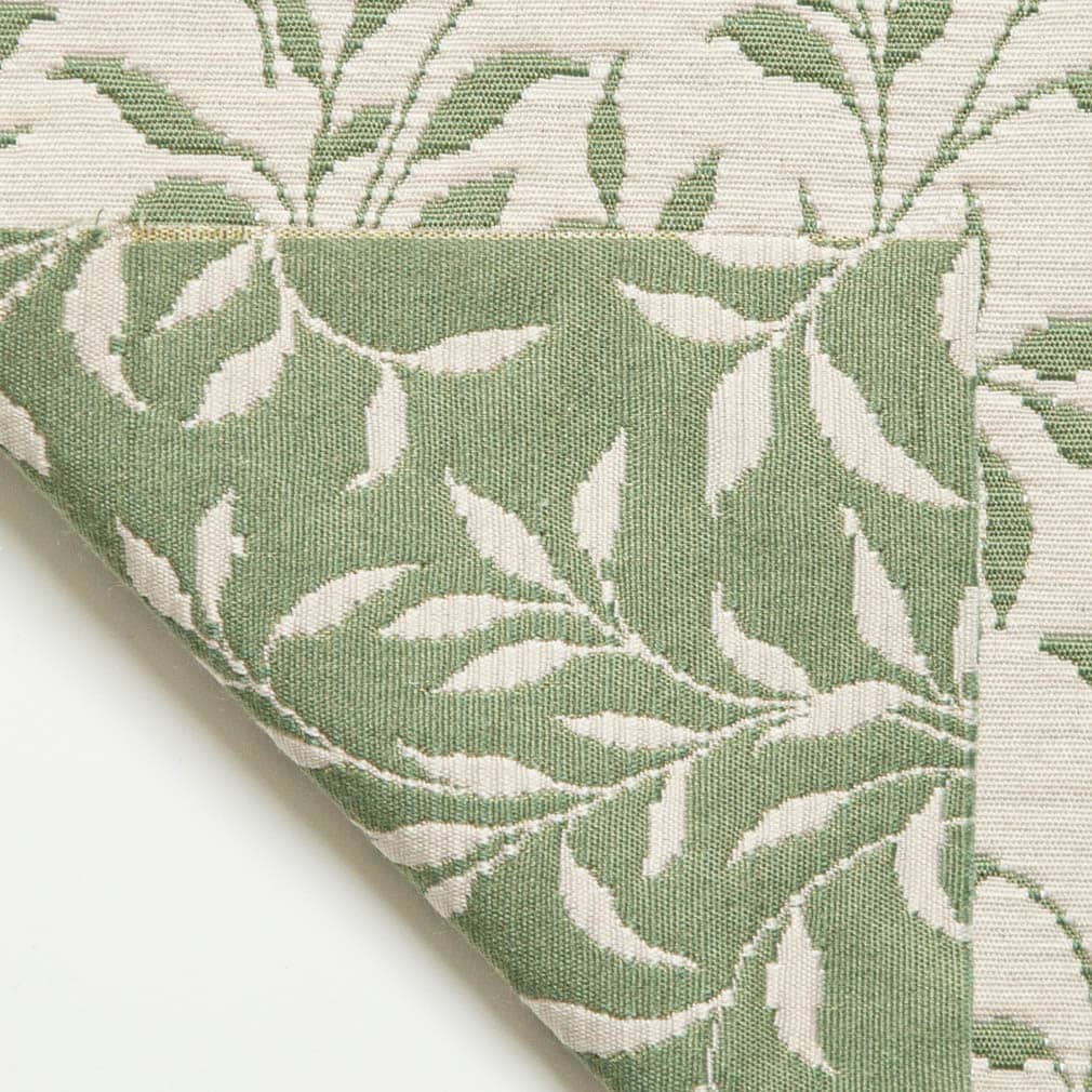 D3586 Leaves Green Vine Green Charlotte Fabrics