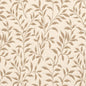 D3589 Leaves Tan Vine Beige & Taupe Charlotte Fabrics