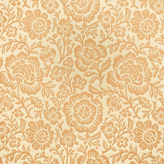 D3593 Floral Honey Bloom Gold & Yellow Charlotte Fabrics