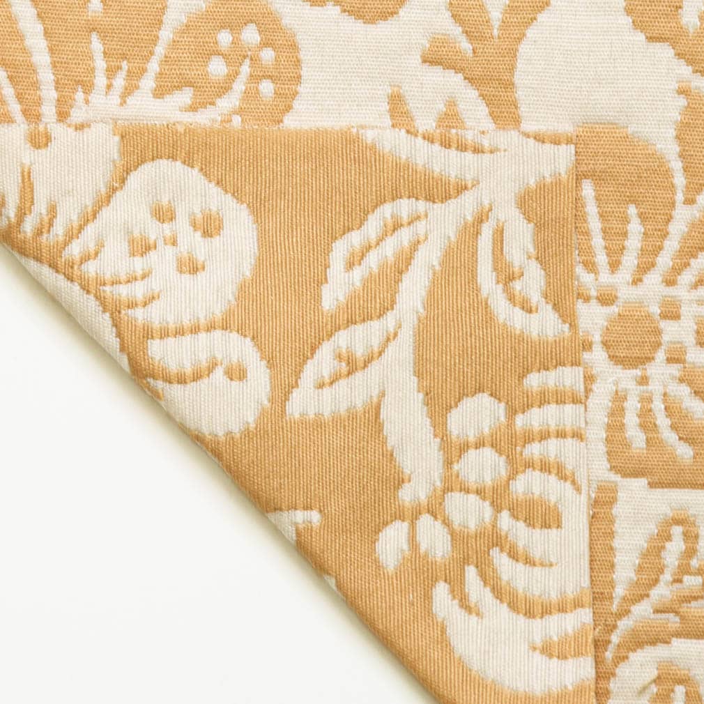 D3593 Floral Honey Bloom Gold & Yellow Charlotte Fabrics
