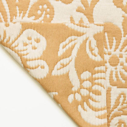 D3593 Floral Honey Bloom Gold & Yellow Charlotte Fabrics