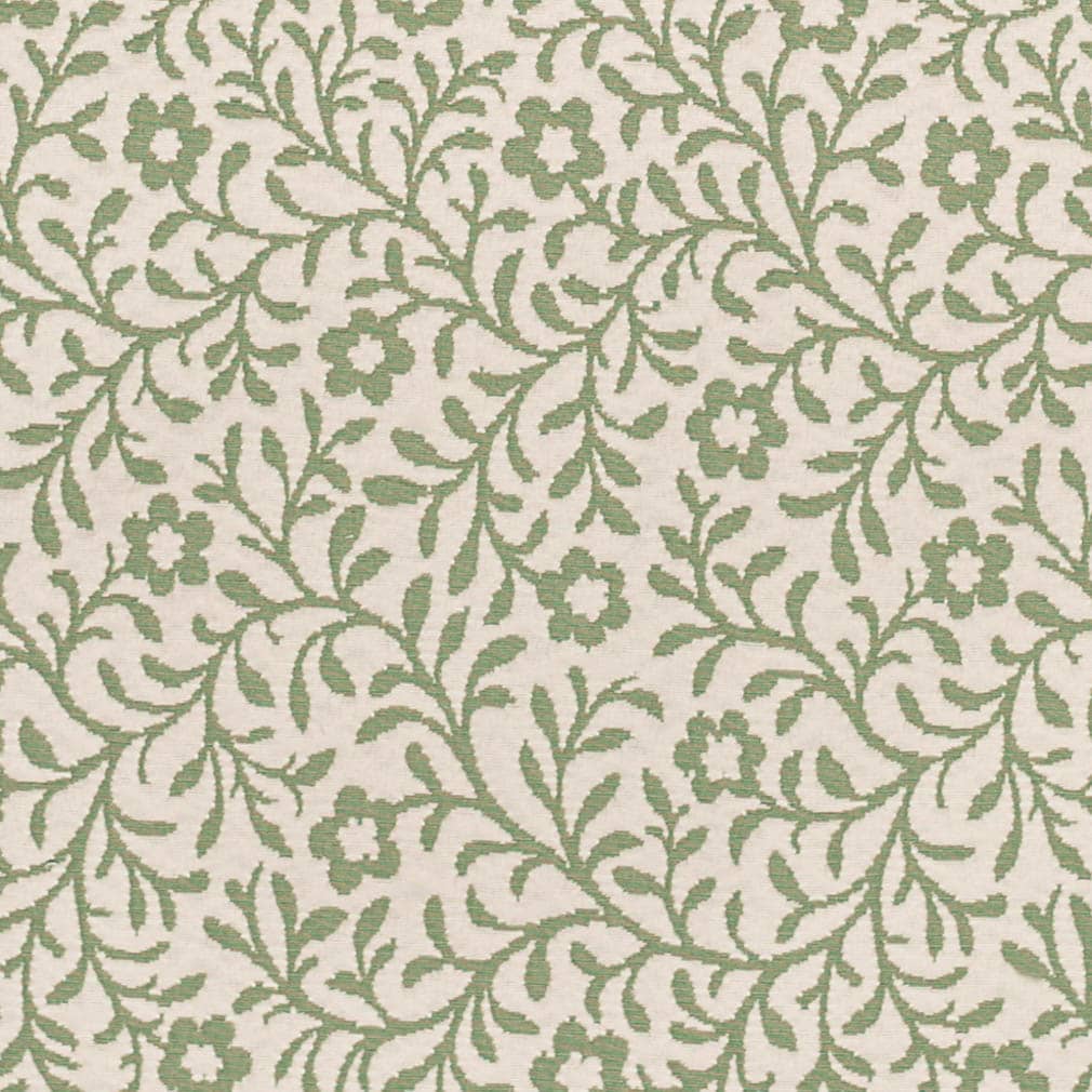 D3596 Floral,Leaves Green Petite Green Charlotte Fabrics
