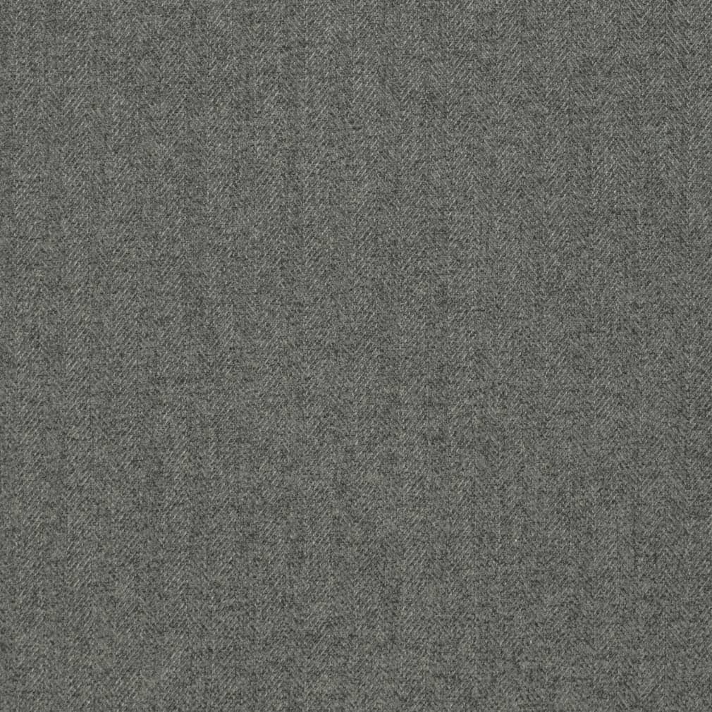 D3605 Herringbone & Chevron,Small Scale Charcoal Grey & Silver Charlotte Fabrics