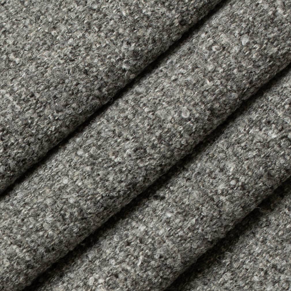 D3650 Plain & Solid Flannel Grey & Silver Charlotte Fabrics