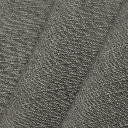 D3691 Plain & Solid Graphite Grey & Silver Charlotte Fabrics