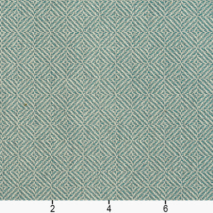 D369 Abstract & Geometric,Diamonds,Small Scale Seamist Aqua & Teal Charlotte Fabrics
