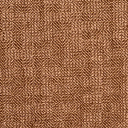 D370 Abstract & Geometric,Diamonds,Small Scale Pecan Brown Charlotte Fabrics