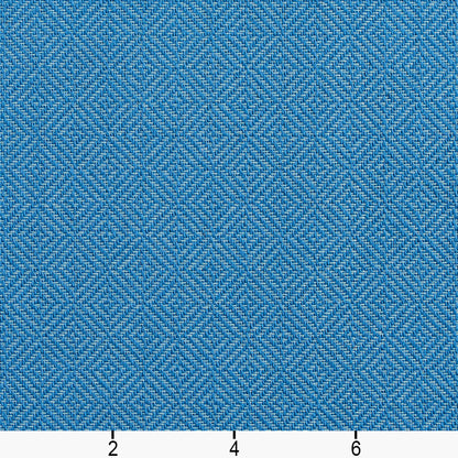 D374 Abstract & Geometric,Diamonds,Small Scale Coastal Blue Charlotte Fabrics