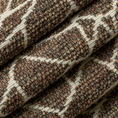 D3752 Animal Print Chestnut Brown Charlotte Fabrics