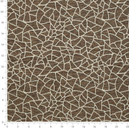 D3752 Animal Print Chestnut Brown Charlotte Fabrics