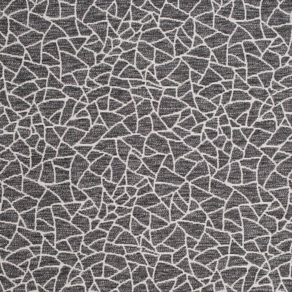 D3753 Animal Print Graphite Grey & Silver Charlotte Fabrics