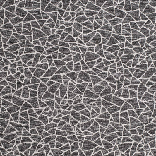 D3753 Animal Print Graphite Grey & Silver Charlotte Fabrics
