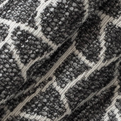 D3753 Animal Print Graphite Grey & Silver Charlotte Fabrics