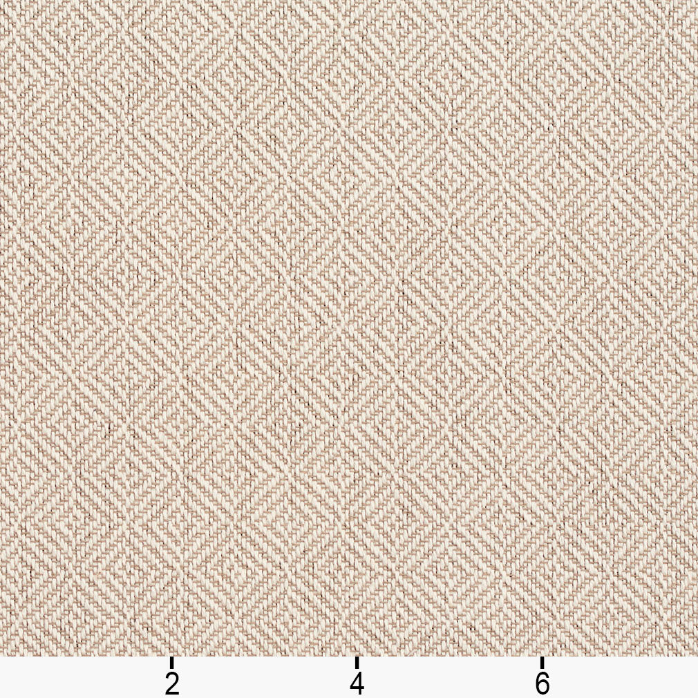D375 Abstract & Geometric,Diamonds,Small Scale Parchment Beige & Taupe Charlotte Fabrics