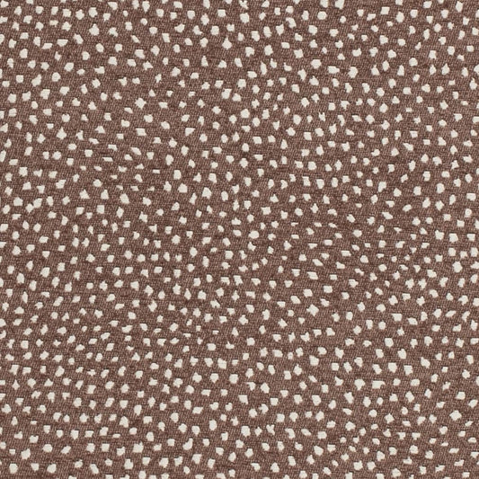 D3760 Animal Print,Small Scale Mocha Brown Charlotte Fabrics