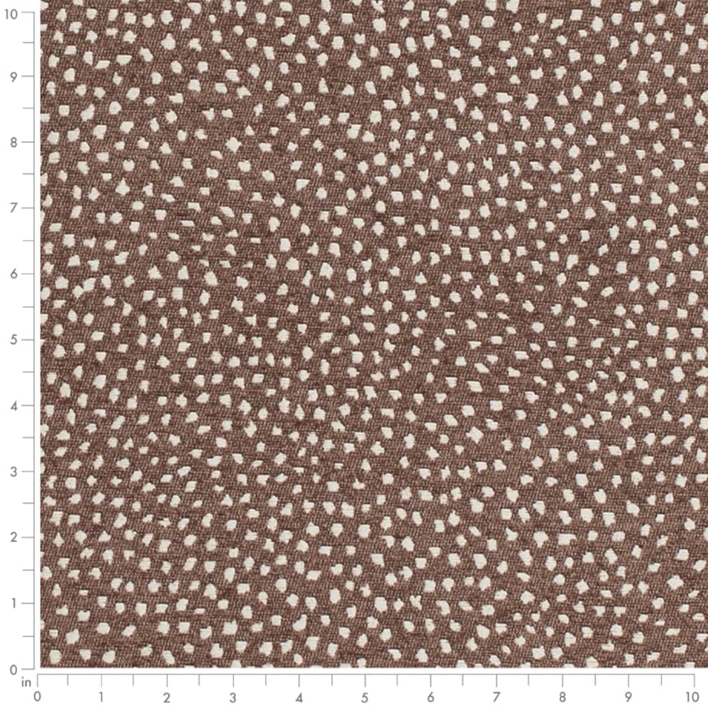 D3760 Animal Print,Small Scale Mocha Brown Charlotte Fabrics