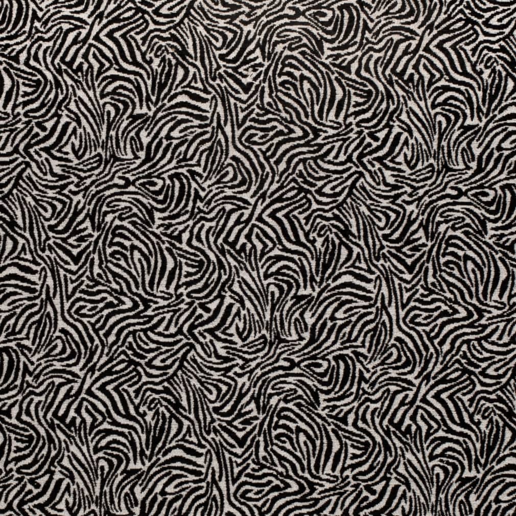 D3770 Animal Print Black Black Charlotte Fabrics