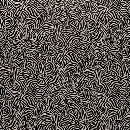D3770 Animal Print Black Black Charlotte Fabrics