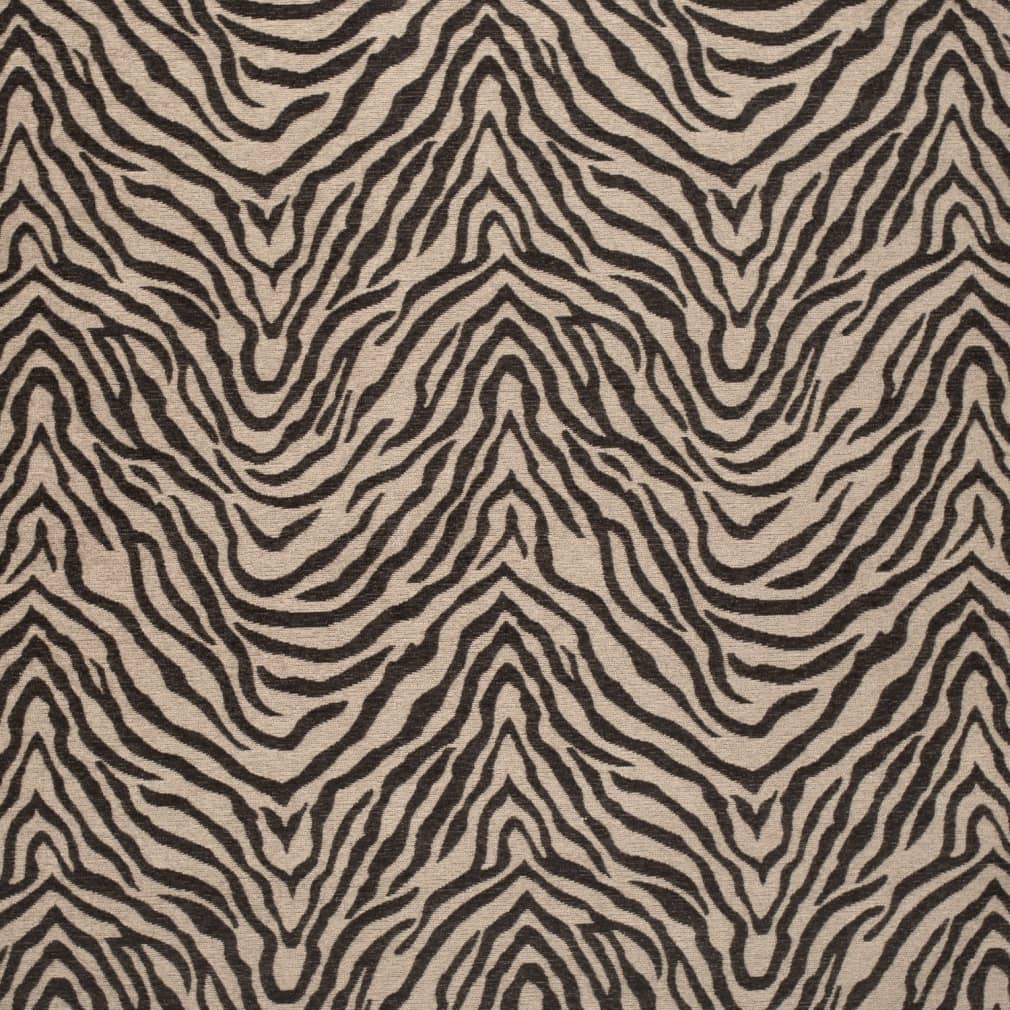 D3772 Animal Print Ebony Black Charlotte Fabrics