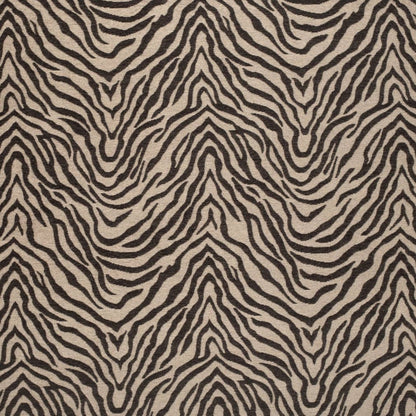 D3772 Animal Print Ebony Black Charlotte Fabrics