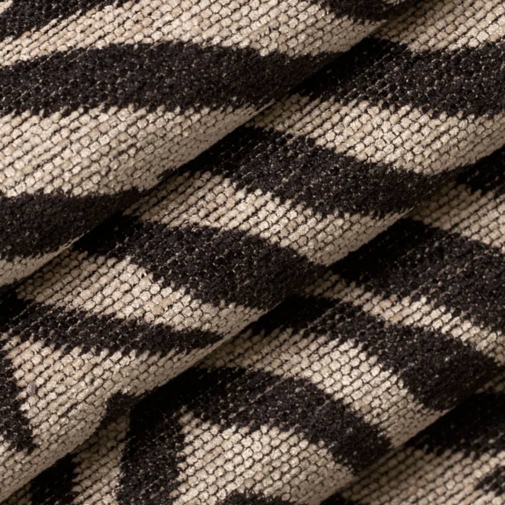D3772 Animal Print Ebony Black Charlotte Fabrics