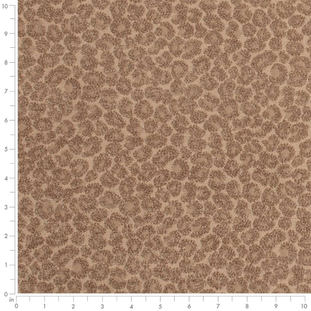 D3775 Animal Print,Small Scale Copper Brown Charlotte Fabrics