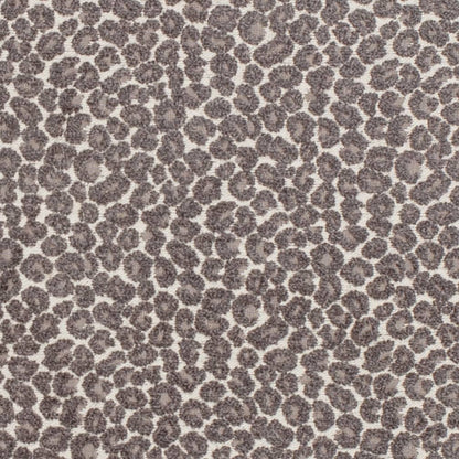 D3776 Animal Print,Small Scale Charcoal Grey & Silver Charlotte Fabrics