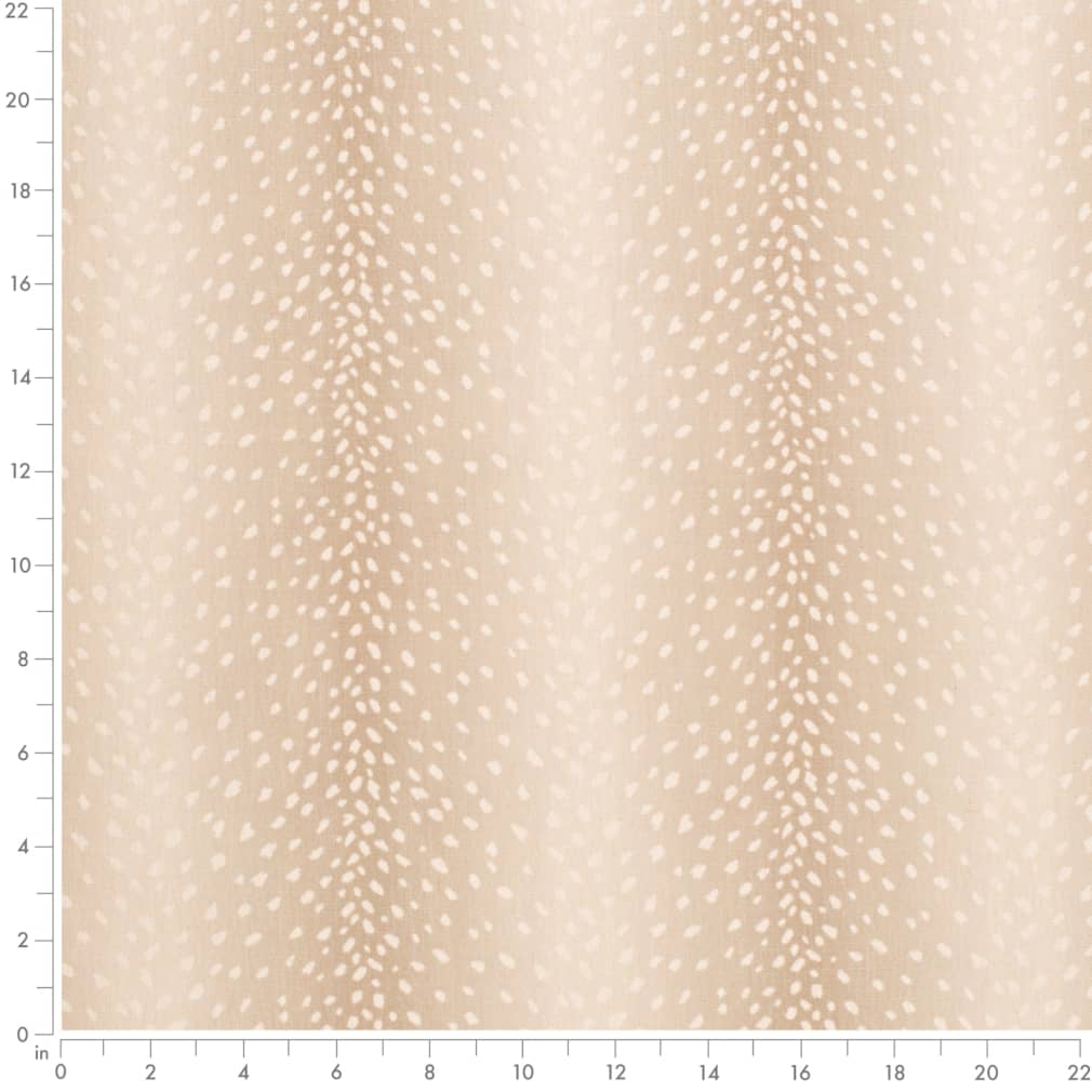 D3778 Animal Print Fawn Beige & Taupe Charlotte Fabrics