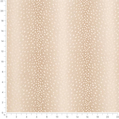 D3778 Animal Print Fawn Beige & Taupe Charlotte Fabrics