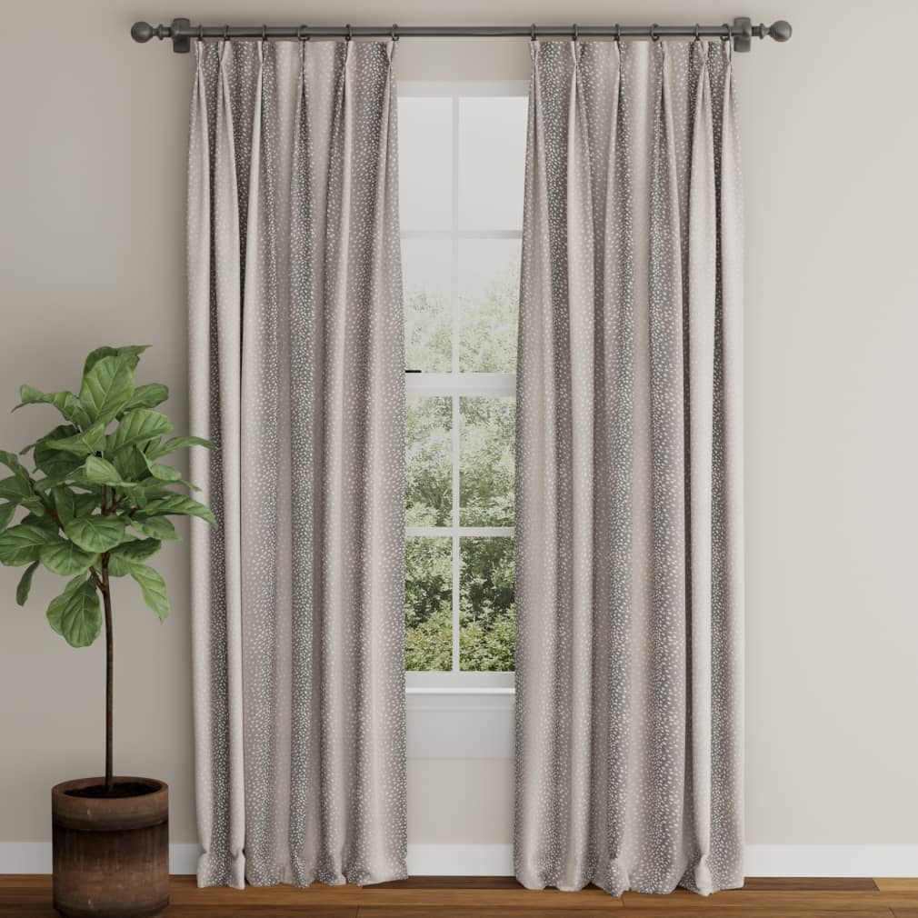 D3779 Animal Print Shadow Grey & Silver Charlotte Fabrics