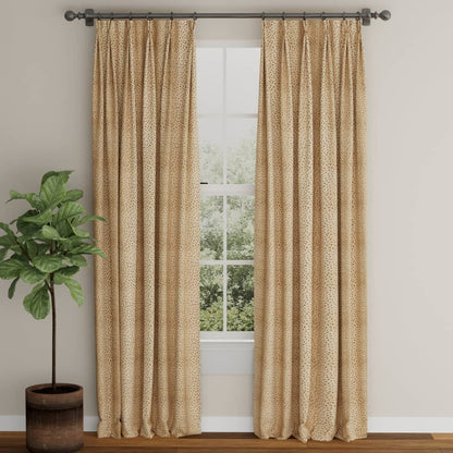 D3781 Animal Print Goldenrod Black,Brown Charlotte Fabrics