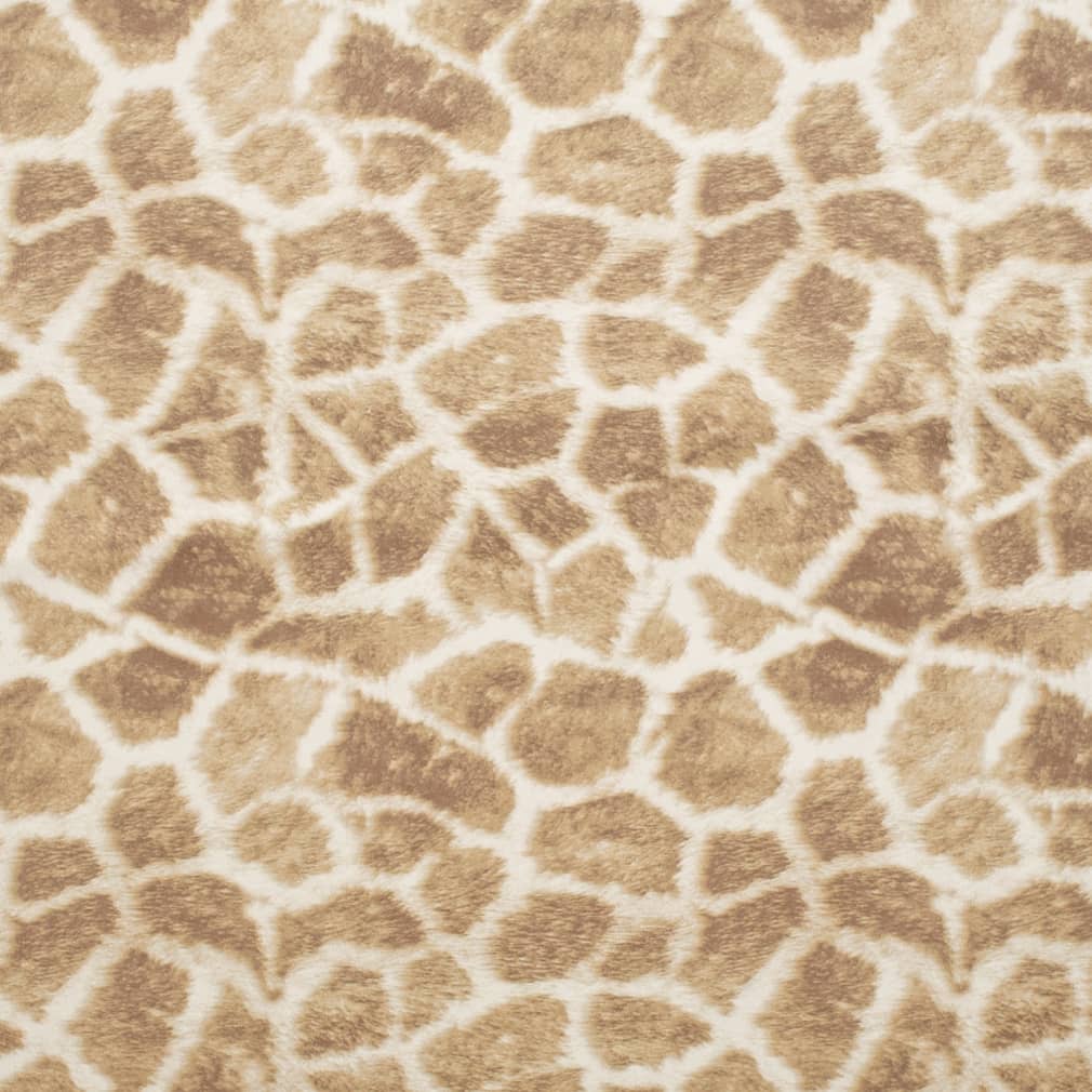D3786 Animal Print Bronze Brown,Gold & Yellow Charlotte Fabrics