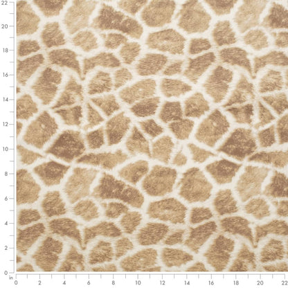 D3786 Animal Print Bronze Brown,Gold & Yellow Charlotte Fabrics