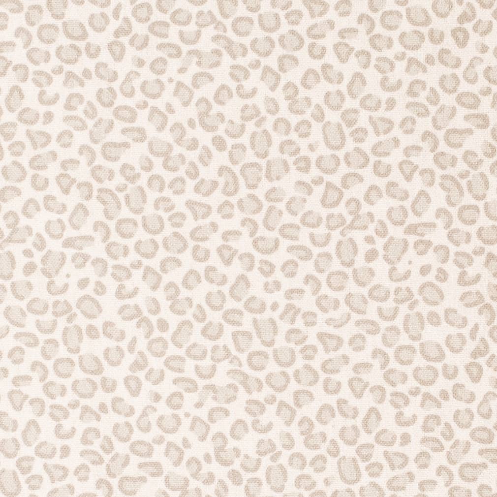 D3788 Animal Print,Small Scale Ivory Grey & Silver Charlotte Fabrics