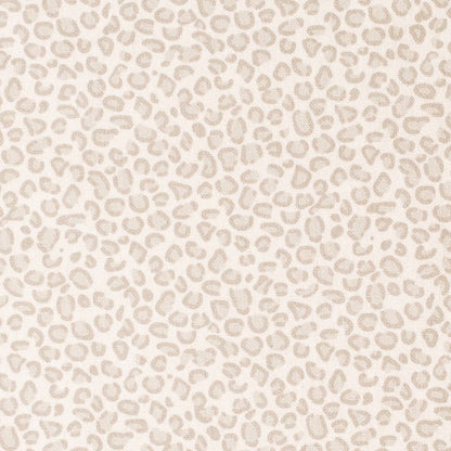 D3788 Animal Print,Small Scale Ivory Grey & Silver Charlotte Fabrics