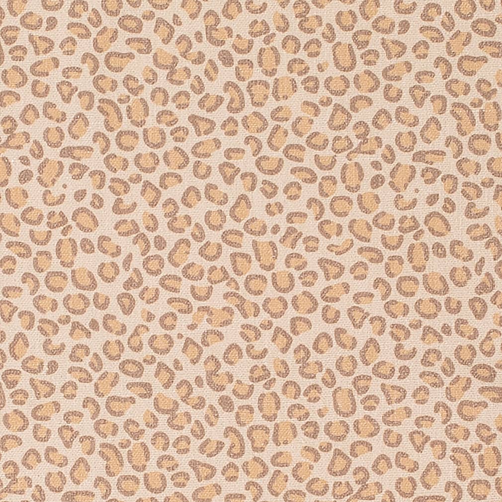 D3789 Animal Print,Small Scale Flax Brown Charlotte Fabrics